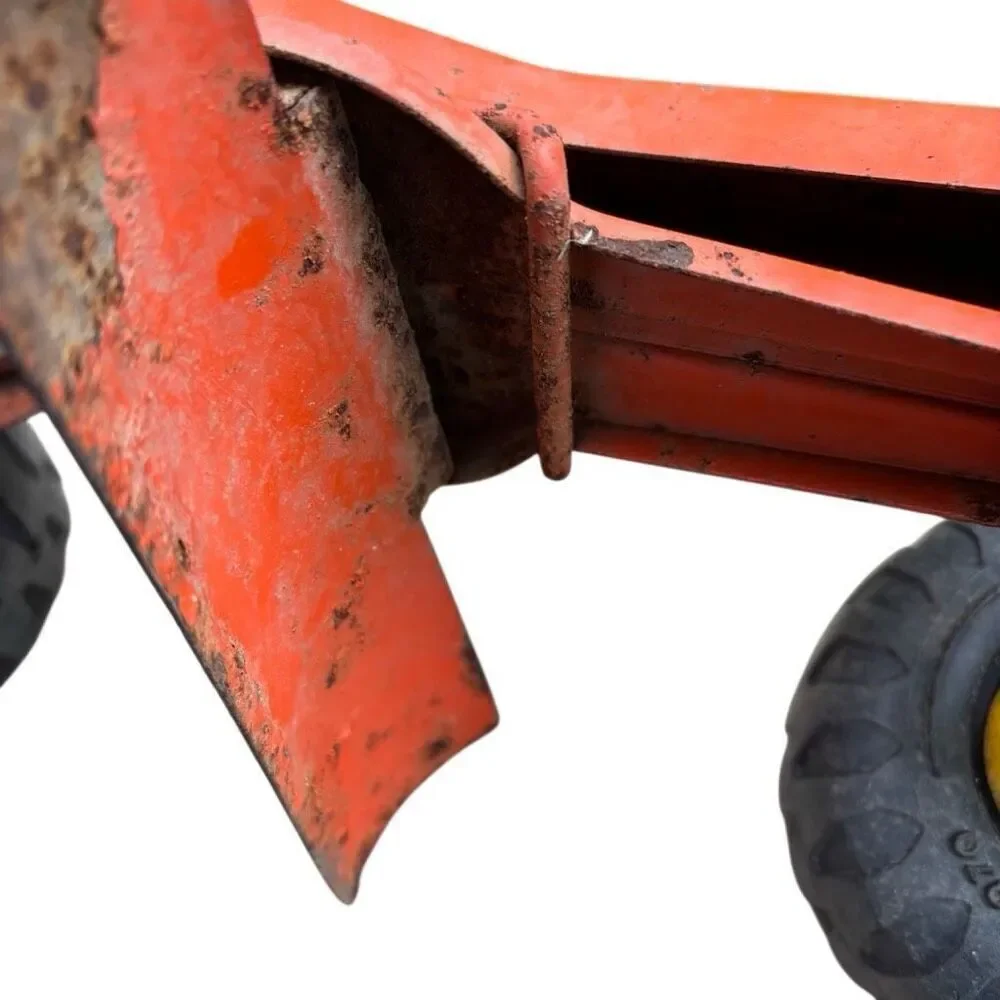 Vintage Tonka Orange Grader MR-970
